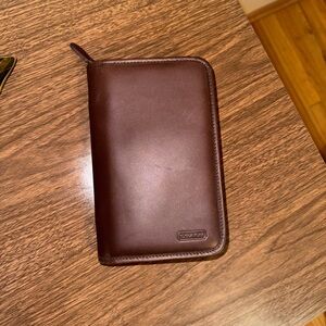 Vintage Coach Palm Organizer Wallet